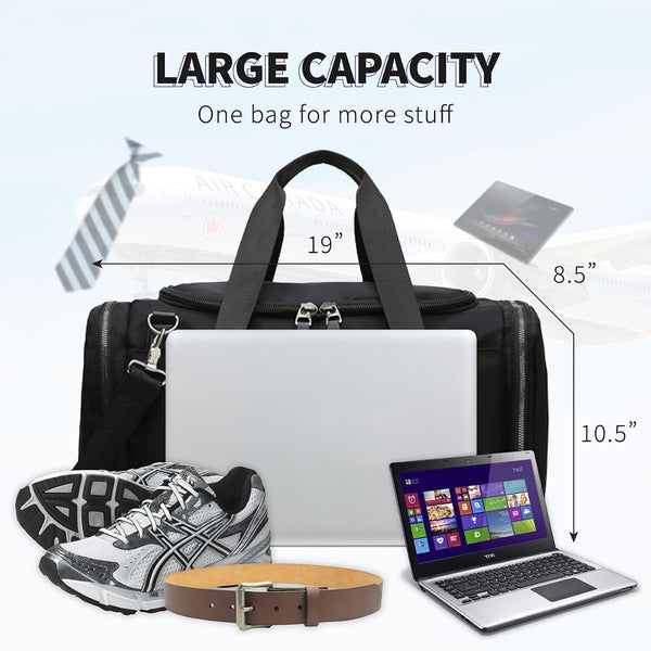 RJEU Travelling bags for Men, Laptop Backpack with Usb Charging Port, Anti Theft Water Resistant Travel Computer Backpack